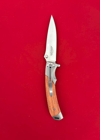 HABS BUGS D2 ÇELİK MAUN KABZE YARI OTAMATİK ÇAKI - Görsel 3