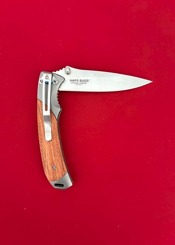 HABS BUGS D2 ÇELİK MAUN KABZE YARI OTAMATİK ÇAKI - Görsel 5