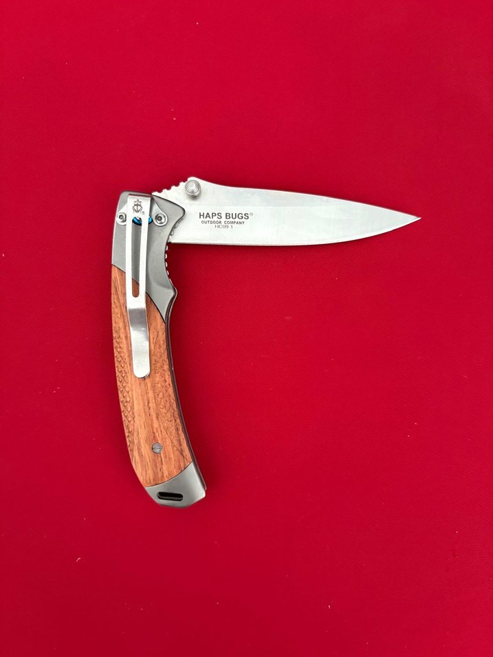 HABS BUGS D2 ÇELİK MAUN KABZE YARI OTAMATİK ÇAKI - Görsel 5