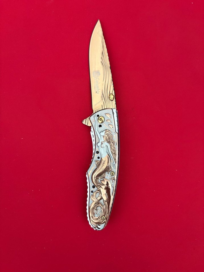 COLOMBİA ESKİ SERİ FULL DENİZ KIZI GRAVÜR İŞLEMELİ KOLEKSİYONLUK - Görsel 2