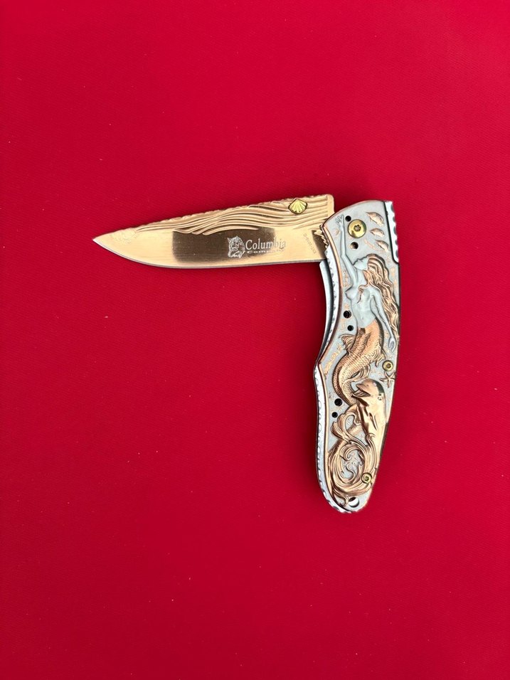 COLOMBİA ESKİ SERİ FULL DENİZ KIZI GRAVÜR İŞLEMELİ KOLEKSİYONLUK - Görsel 5