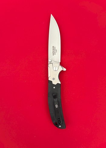 HABS BUGS Gİ 10 KABZE BÜYÜK BOY D2 ÇELİK YARI OTAMATİK ÇAKI - Görsel 3