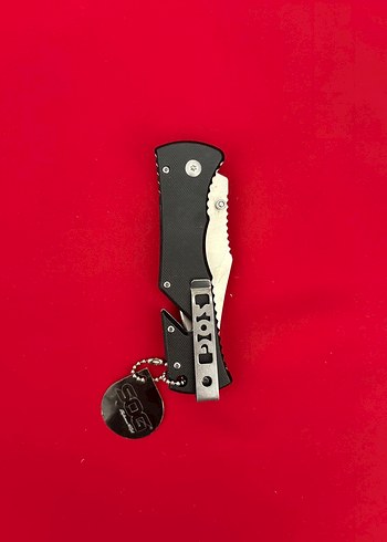 SOG Gİ 10 KABZE DÜĞME KİLİT SİSTEM İP KESME APARATLI CEP ÇAKISI - Görsel 6