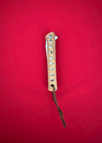 BERFA D2 ÇELİK MAUN AĞACI KABZE YARI OTAMATİK BEYEFENDİ ÇAKISI - Görsel 7