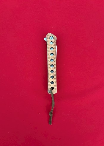 BERFA D2 ÇELİK MAUN AĞACI KABZE YARI OTAMATİK BEYEFENDİ ÇAKISI - Görsel 6