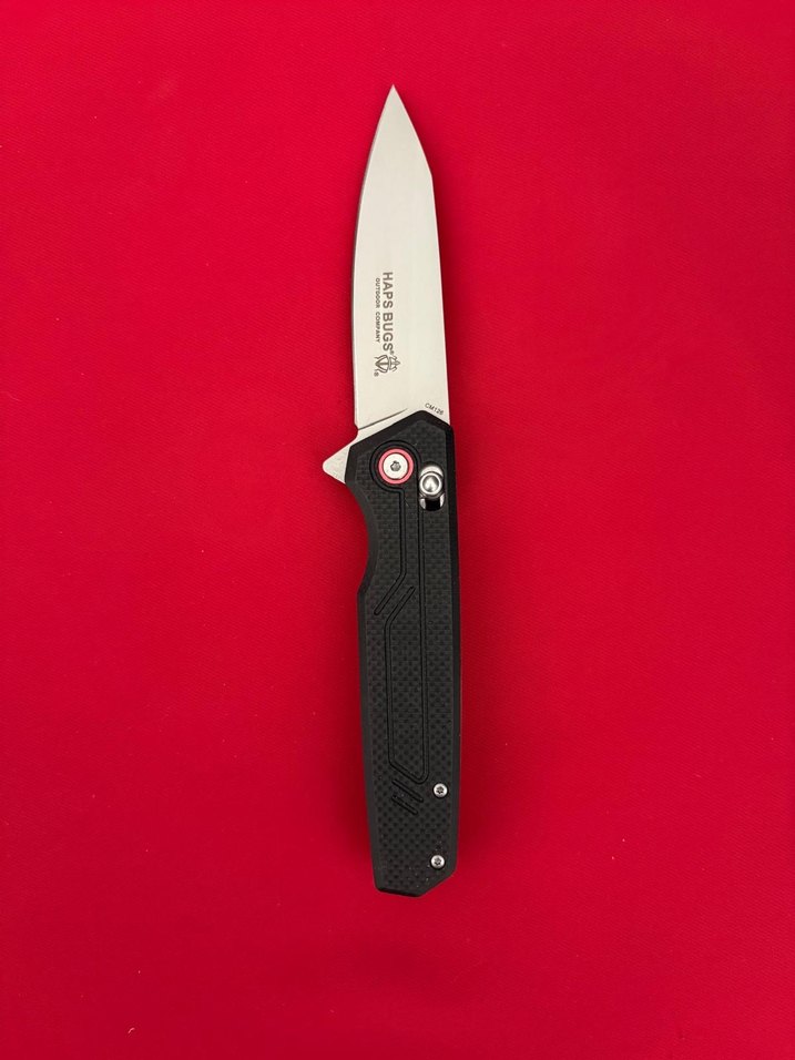 HAPS BUGS Gİ 10 KABZE DÜĞME KİLİT SİSTEMLİ FOSFORLU ÇAKI - Görsel 2