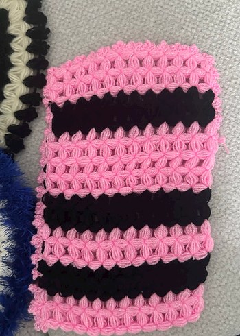 Renkli Örgü Banyo Süngerleri - Görsel 6