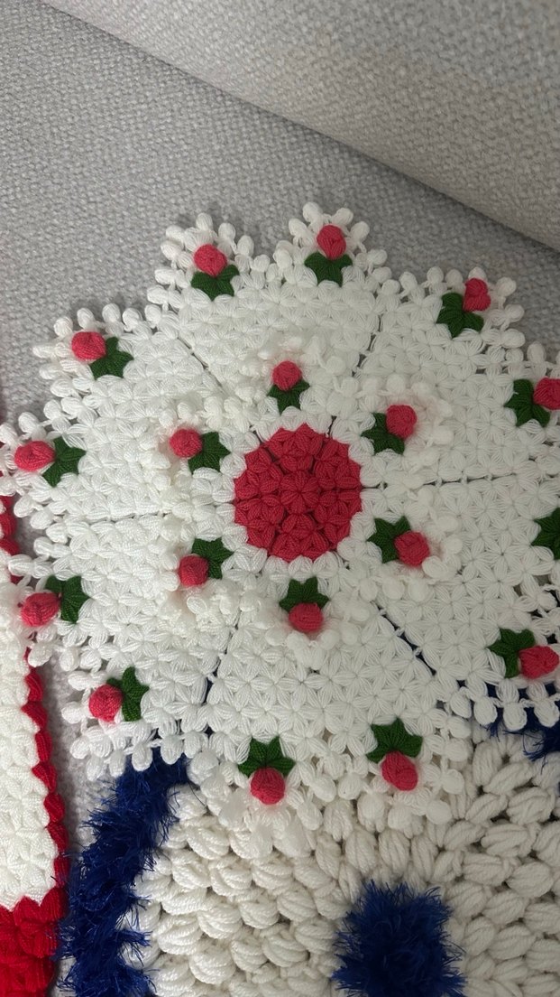 Renkli Örgü Banyo Süngerleri - Görsel 3