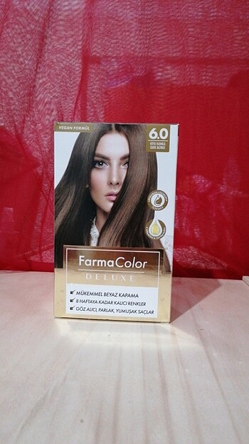 6 numara Farmasi Saç Boyası 