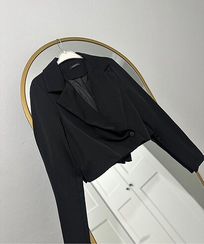 Kısa blazer çeket