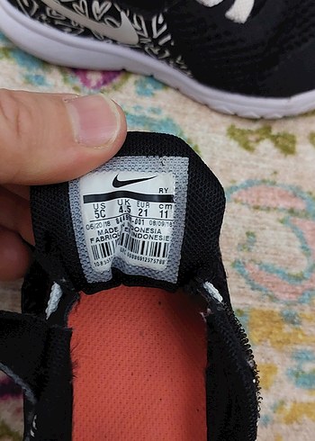 nike siyah spor ayakkabı  unısex - Görsel 2