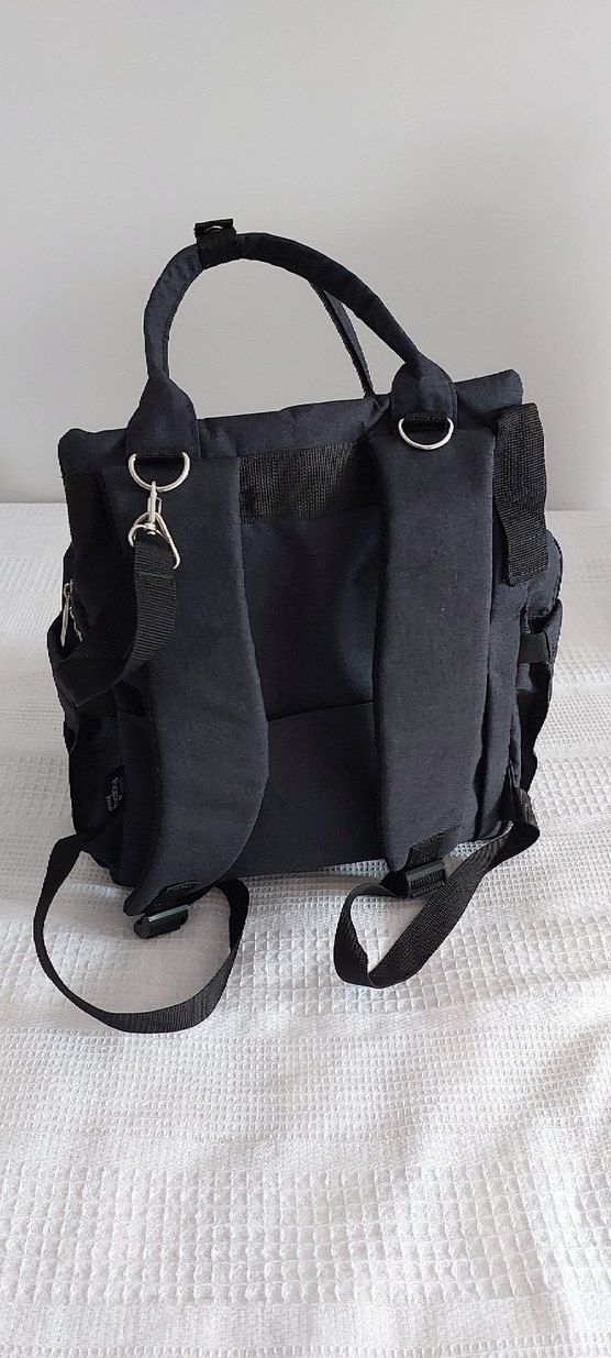 Siyah Bebek Bakım Çantası - Görsel 2