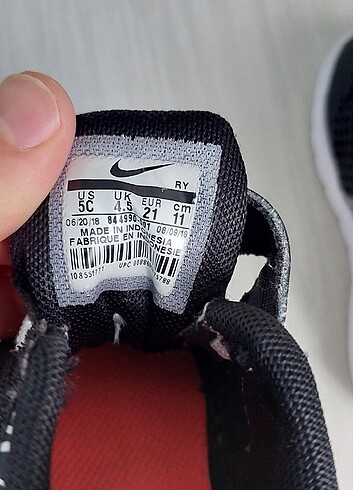 Nike 21 numara Nike çocuk spor ayakkabısı