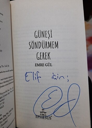 Beden Güneşi Söndürmem Gerek Ciltsiz Kutulu İmzalı