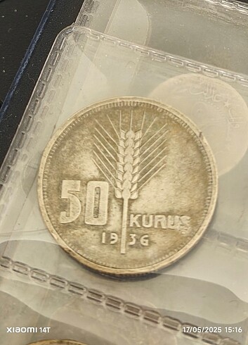  Beden Gümüş 50 kuruş