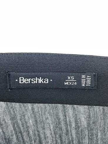 xs Beden gri Renk Bershka Midi Etek %70 İndirimli.
