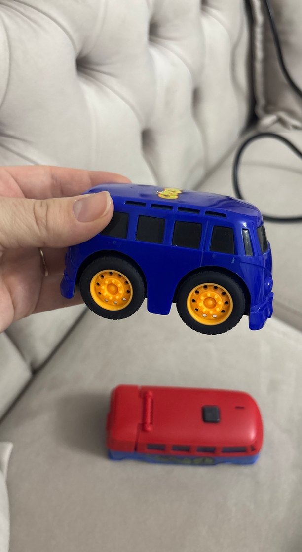 Renkli Oyuncak Minibüs ve Araba Seti - Görsel 3