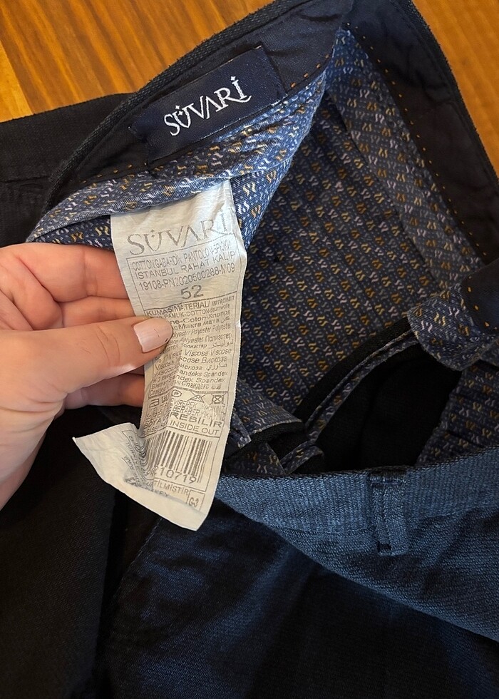 Süvari keten pantolon - Görsel 2