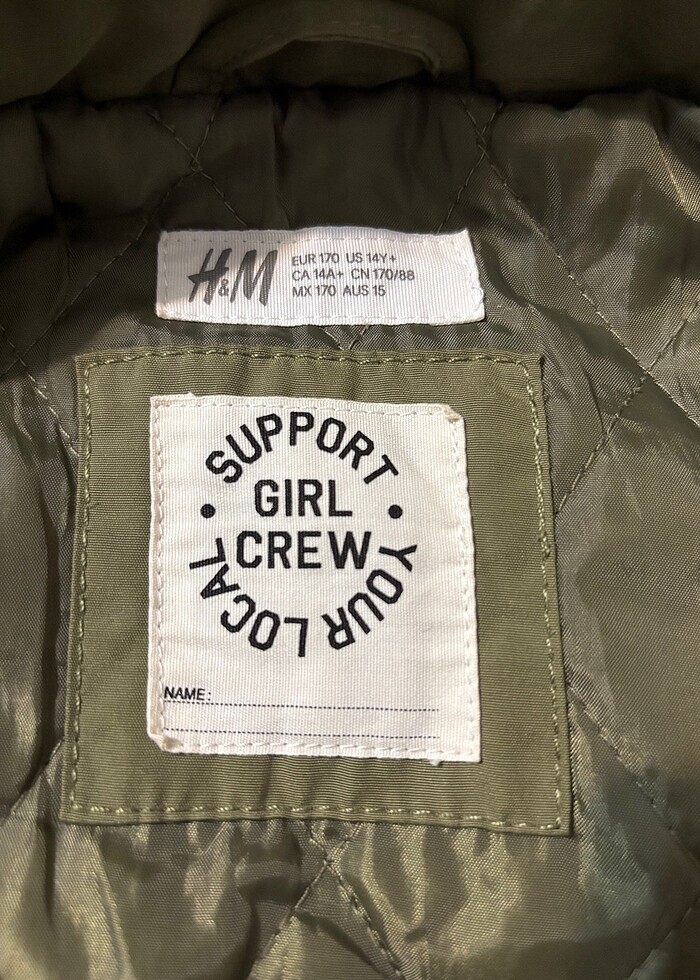 H&M mont - Görsel 5