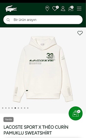 Lacoste sweatshirt