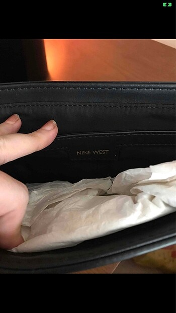  Beden Nine west el çantası clutch