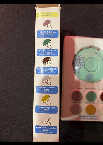 Elektrikli Bebek Tırnak Törpüsü Turkuaz - Görsel 4
