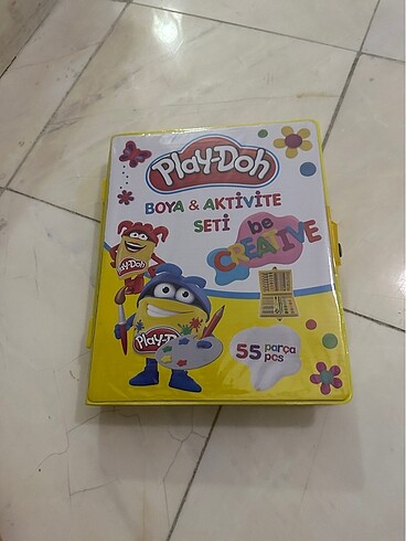 Beden Renk Play-Doh boyama seti