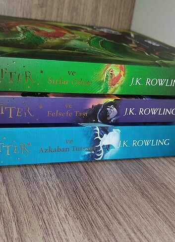  Beden Harry Potter 1.2ve3 Kitap Sıfır Kullanılmadı.
