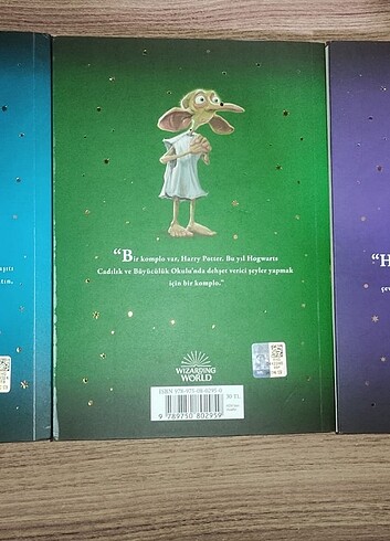  Beden Renk Harry Potter 1.2ve3 Kitap Sıfır Kullanılmadı.