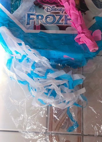 Elsa Frozen Temalı Parti Pinatası Lisanslı - Görsel 5