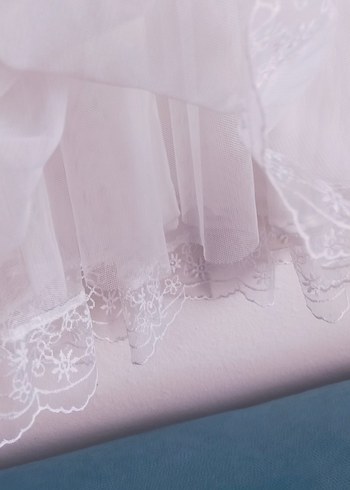 Kız çocuk abiye incili gelinlik 23 Nisan elbise Lcw - Görsel 6