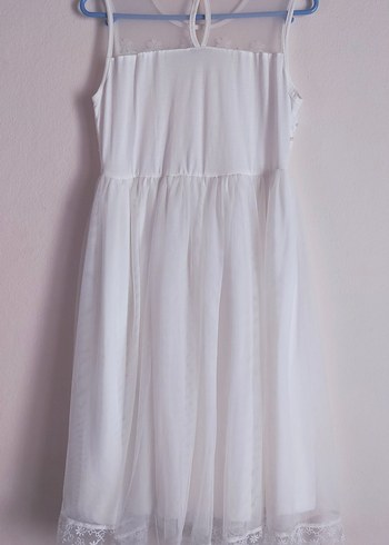 Kız çocuk abiye incili gelinlik 23 Nisan elbise Lcw - Görsel 5