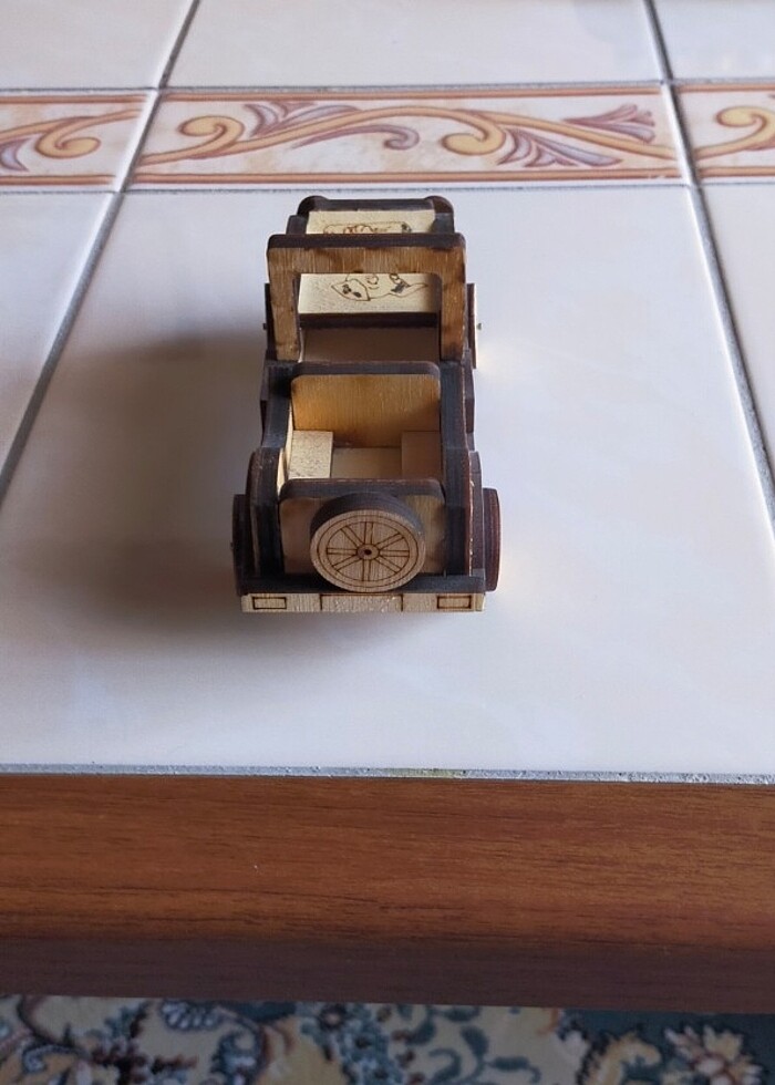Tahta araba - Görsel 2