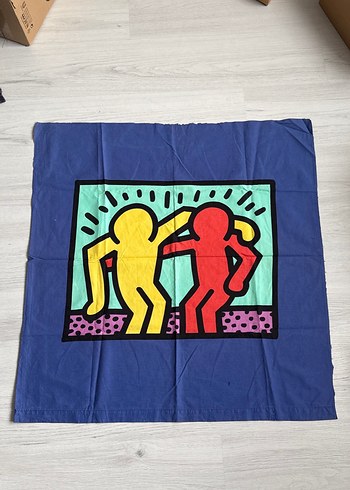Keith Haring - Best Buddies Duvar Örtüsü