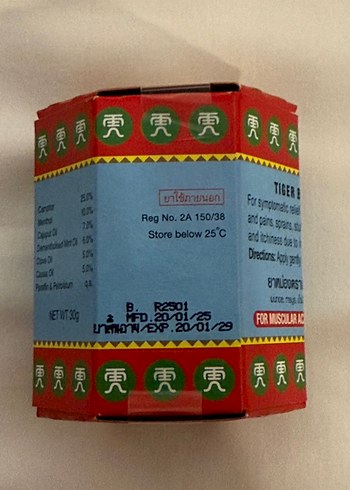 Tiger Balm Kırmızı 30 Gram - Görsel 4