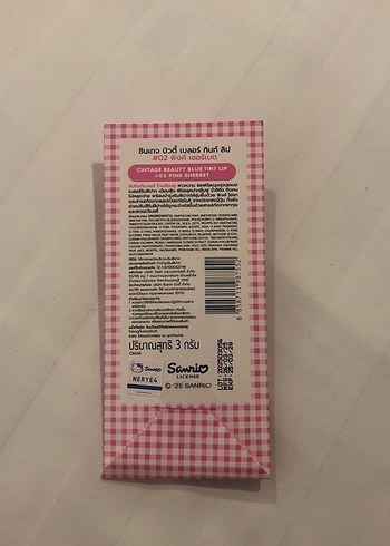 Hello Kitty Pembe Blur Tint Lip - Görsel 2