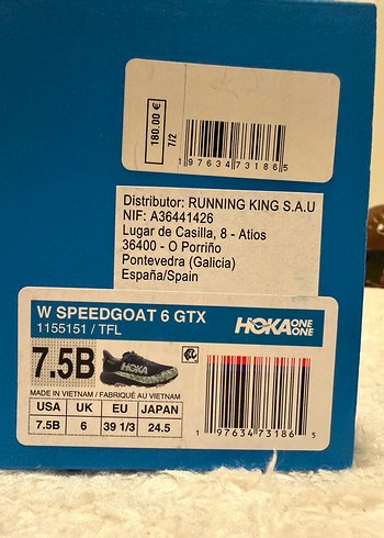 Mavi HOKA Spor Ayakkabı - Görsel 6