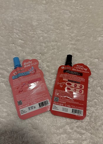 İkili Kore Pastel Pembe Jelly Lip Gloss - Görsel 2