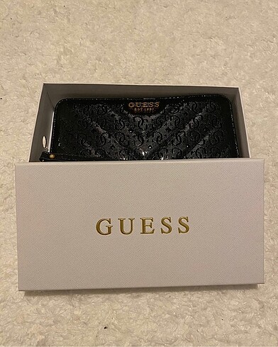 Guess siyah rugan cüzdan