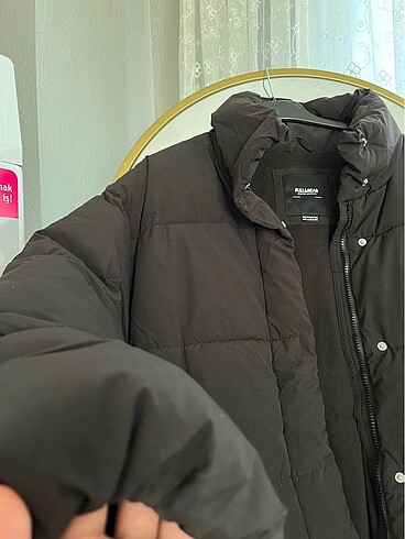 s Beden siyah Renk Pull bear mont