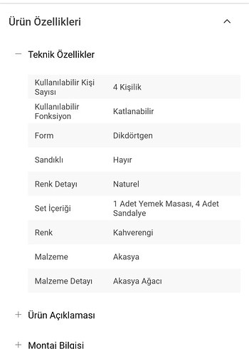 Koçtaş Basic Jamiryo 4 Kişilik Ahşap Yemek Seti - Görsel 5