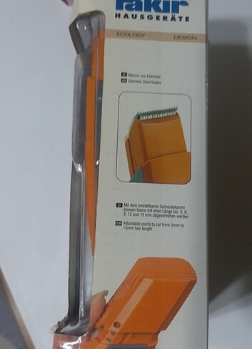 bebek ve çocuk için üretilmiş saç traş makinası. - Görsel 9