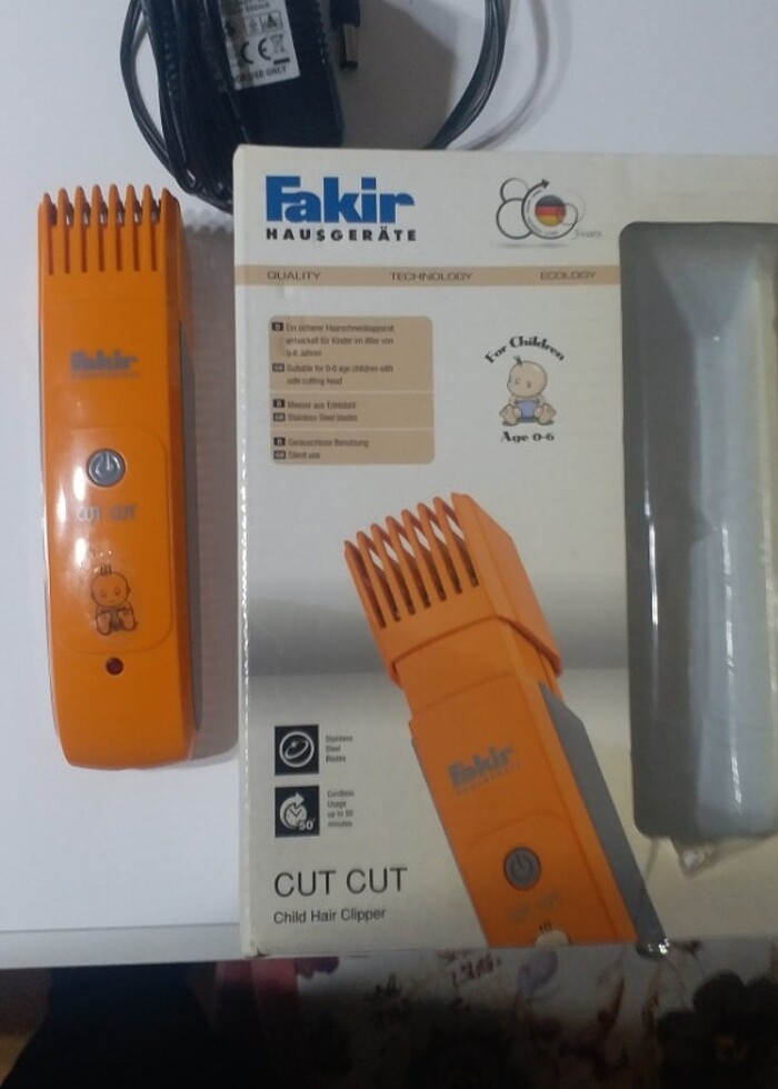 bebek ve çocuk için üretilmiş saç traş makinası. - Görsel 5