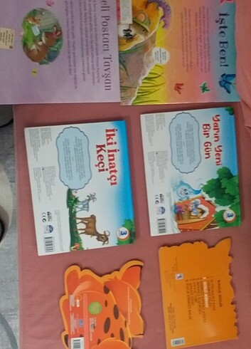 6 adet çocuk hikaye kitabı.6 yaşa kadar. - Görsel 7