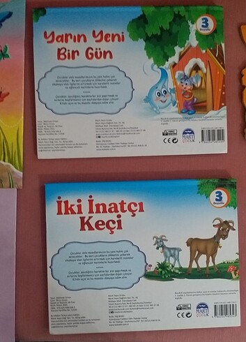 6 adet çocuk hikaye kitabı.6 yaşa kadar. - Görsel 8