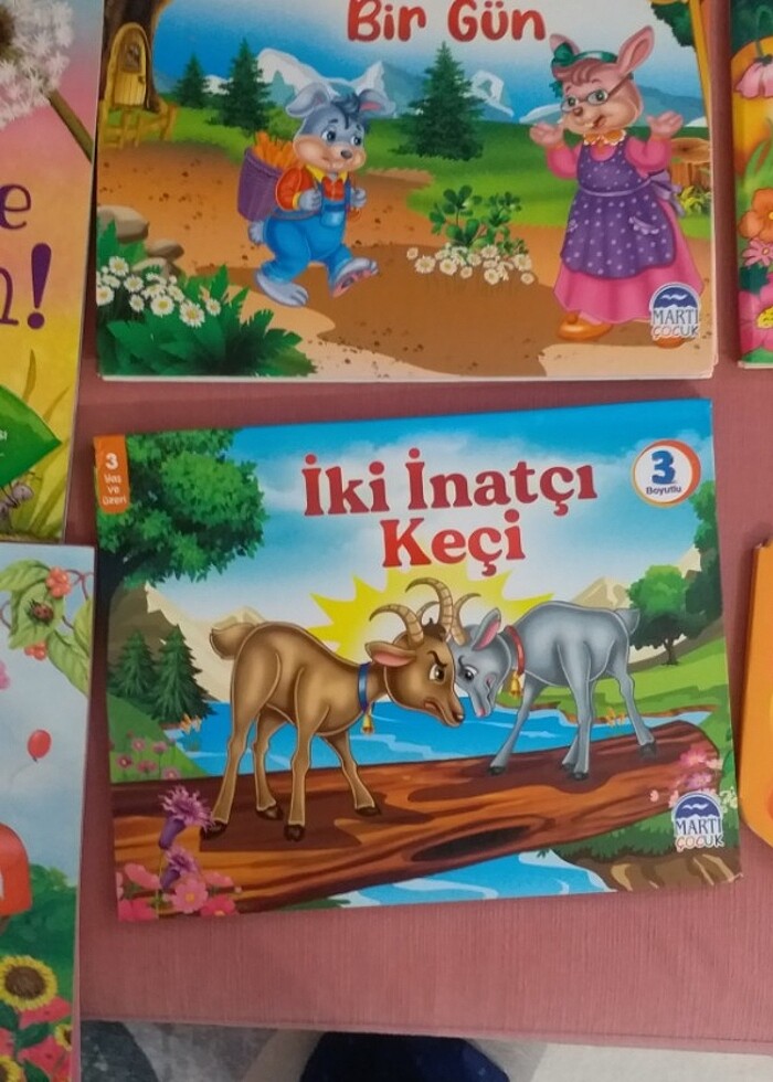 6 adet çocuk hikaye kitabı.6 yaşa kadar. - Görsel 3