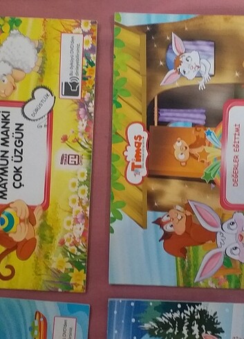  Beden timaş okul öncesi eğitim seti kitapları. kullanilmiş.