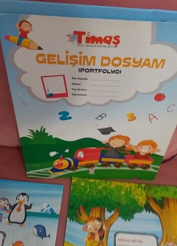 timaş okul öncesi eğitim seti kitapları. kullanilmiş. - Görsel 9