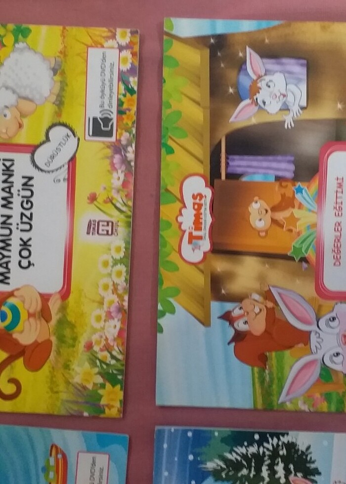 timaş okul öncesi eğitim seti kitapları. kullanilmiş. - Görsel 3