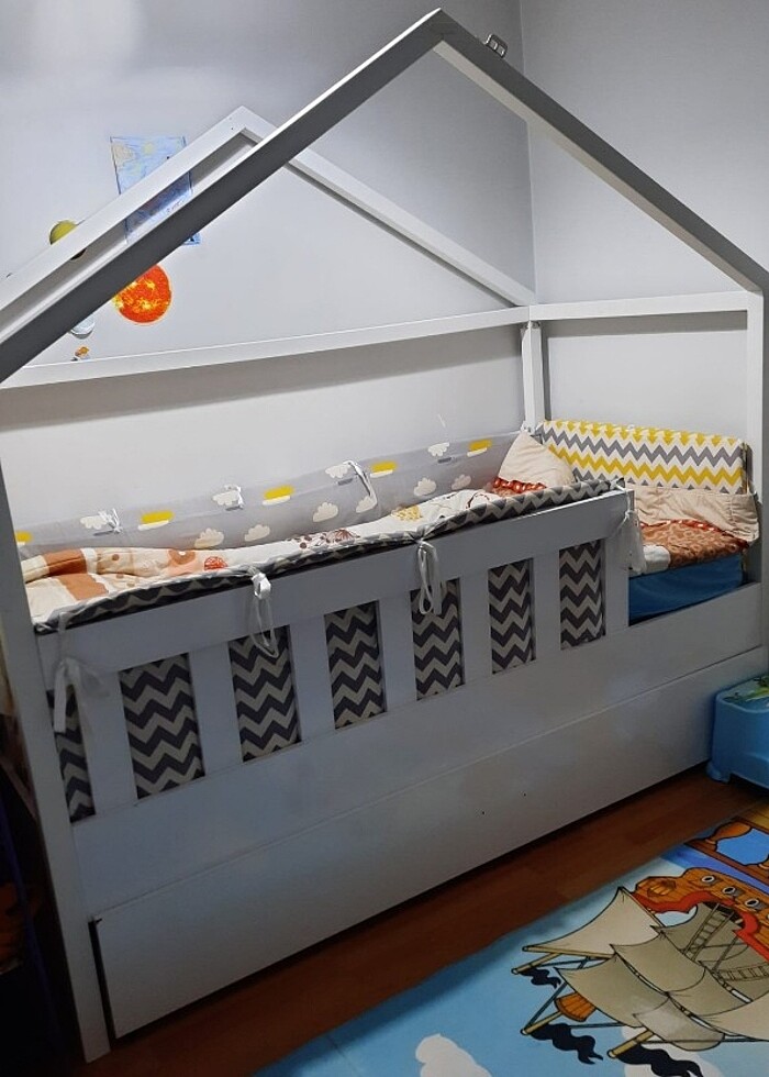 özel yapım bebek ve çocuk karyolasi.mdf - Görsel 4